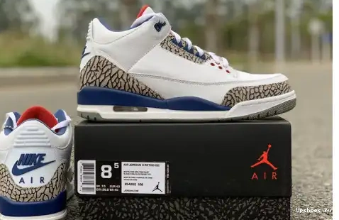 LOOK 3 JORDAN BLUE 854262-106 AIR FIRST NIKE AIR RETRO 854262-106 TRUE 0409
